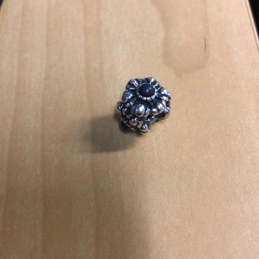 Pandora sapphire birthstone charm.